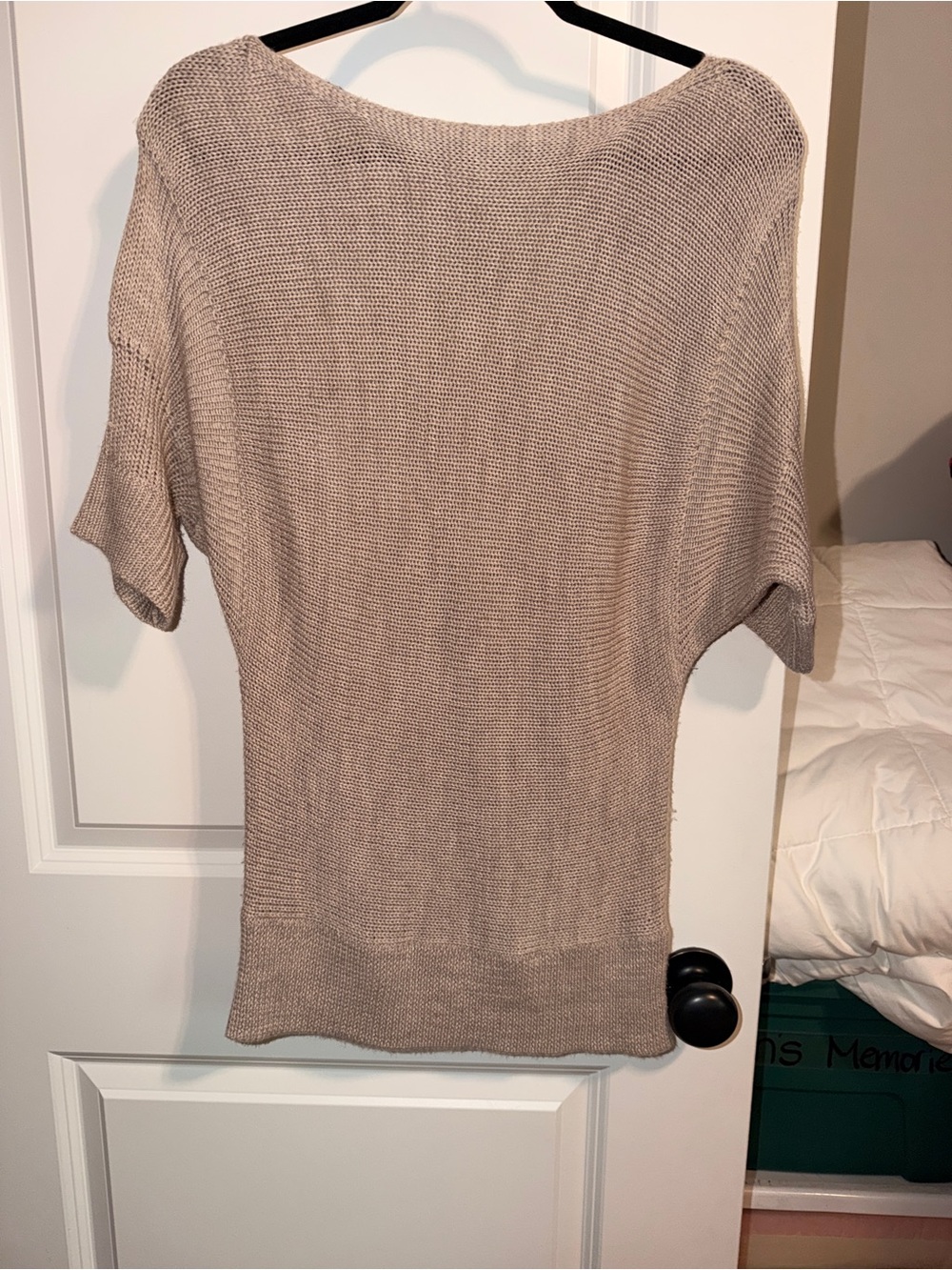 The Limited Neutral Beige Knit Sweater Top